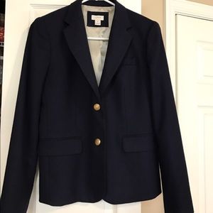 Jcrew navy boyfriend blazer size 4